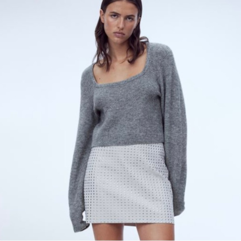 H&M Knit Ribbed Sweater